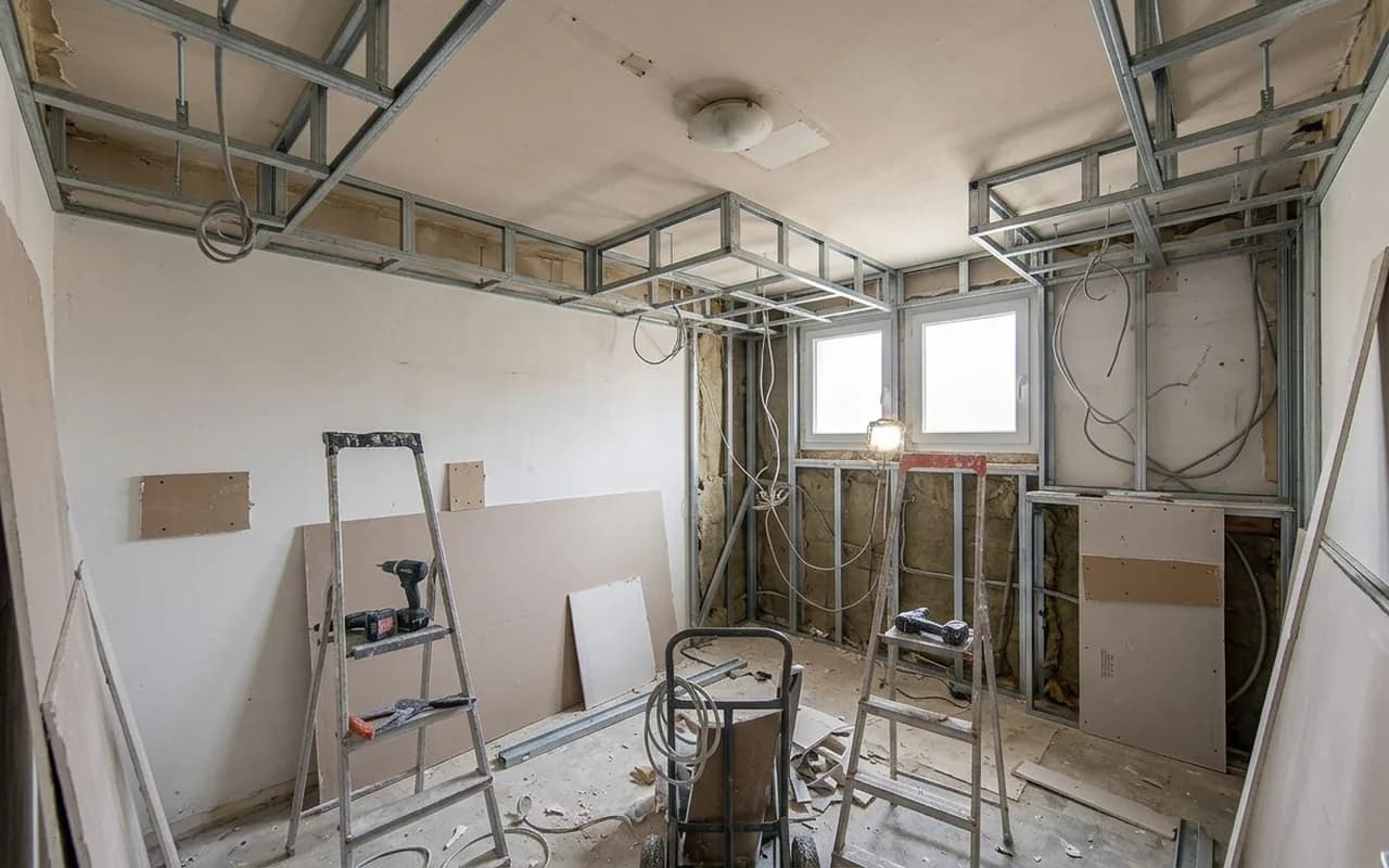 Doublage intérieur — chantier réalisé par RAISBAT