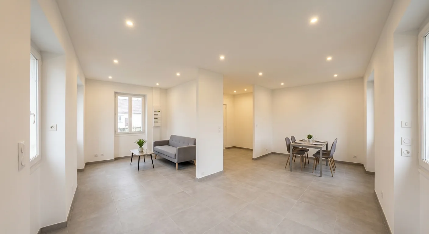 Appartement T4 rénové intégralement — après travaux